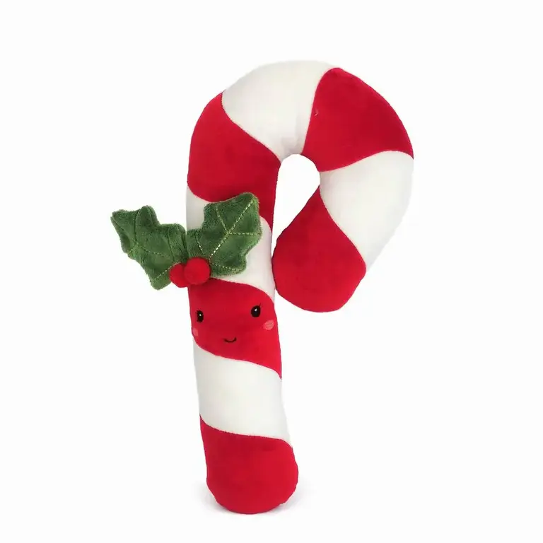 MON AMI PELUCHE CANNE DE NOËL - ROUGE