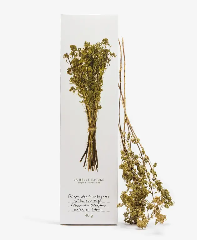 LA BELLE EXCUSE ORIGAN DES MONTAGNES SÉCHÉE SUR TIGE