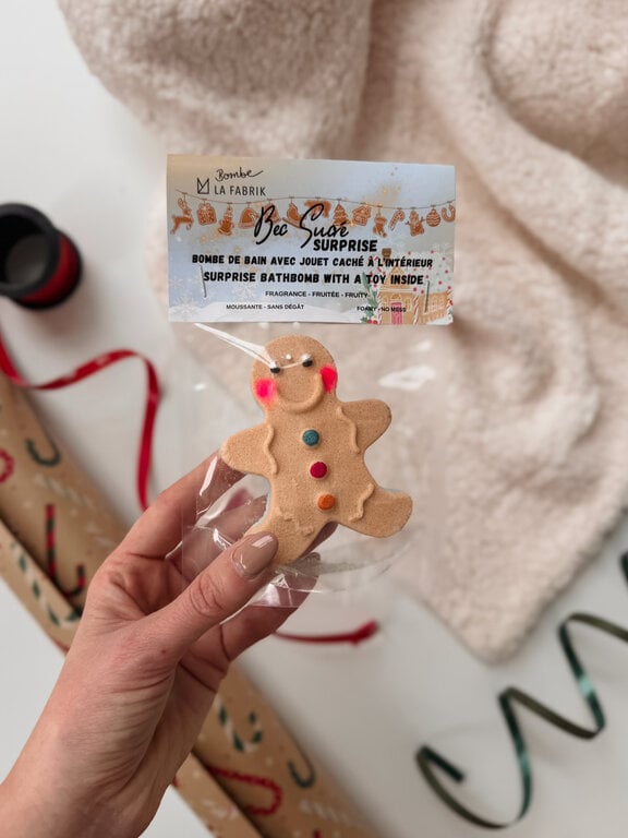 LA FABRIK BOMBE DE BAIN SURPRISE - BEC SUCRÉ