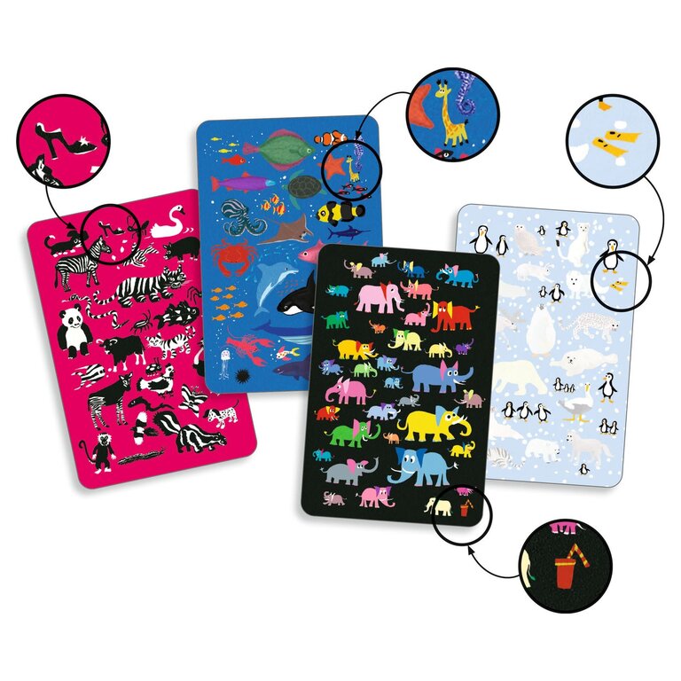 DJECO JEU DE CARTE - MYSTER ANIMO