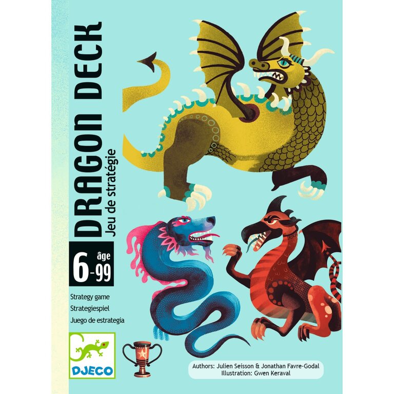 DJECO JEU DE CARTES - DRAGON DECK