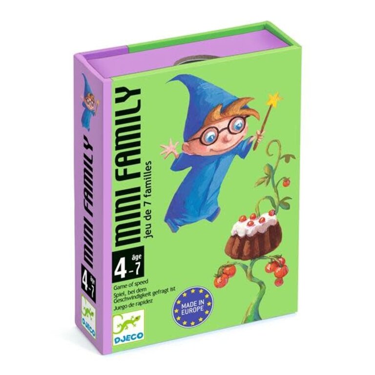 DJECO JEU DE CARTES - MINI FAMILY