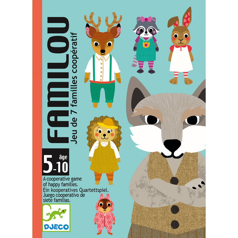 DJECO JEU DE CARTES - FAMILOU