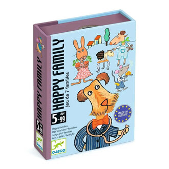 DJECO JEU DE CARTES - HAPPY FAMILY