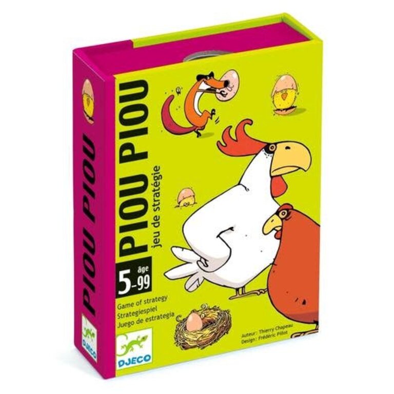 DJECO CARD GAME - PIOU PIOU