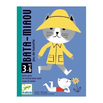 DJECO JEU DE CARTES - BATA-MIAOU