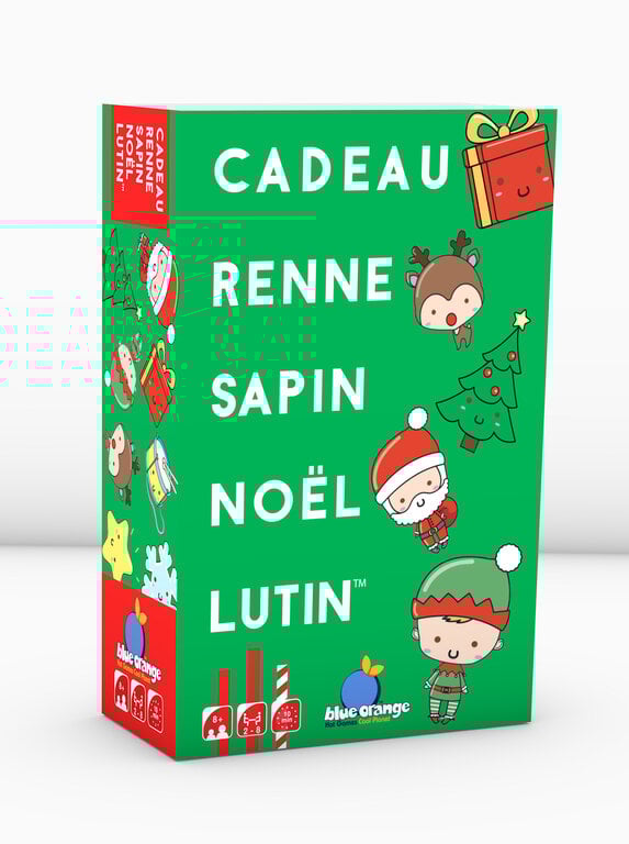 BLUE ORANGE JEU DE CARTES - CADEAU RENNE SAPIN NOEL LUTIN