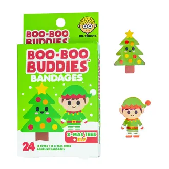 BOO-BOO BUDDIES BOX OF 24 FUN BANDAGES - ELF