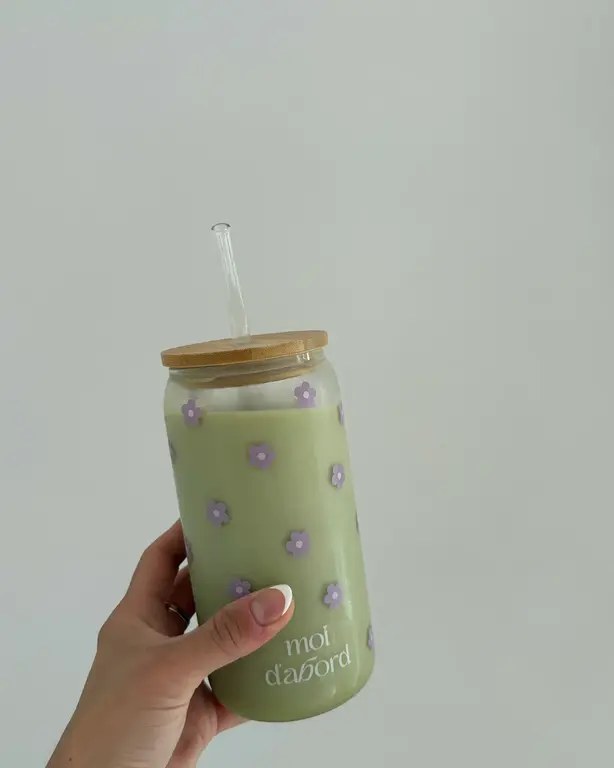 MOI D'ABORD TUMBLER EN VERRE - LILY