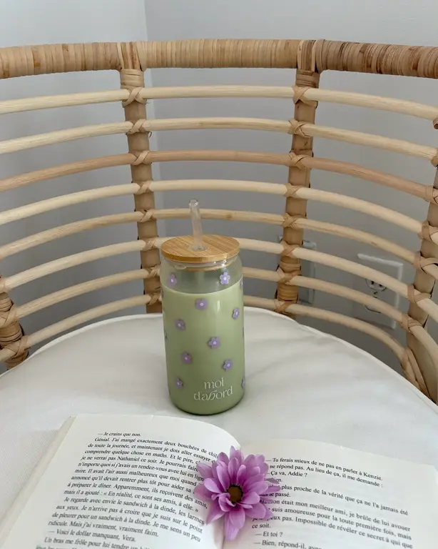 MOI D'ABORD TUMBLER EN VERRE - LILY