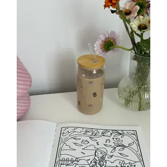 MOI D'ABORD TUMBLER EN VERRE - MOMENT CAFÉ