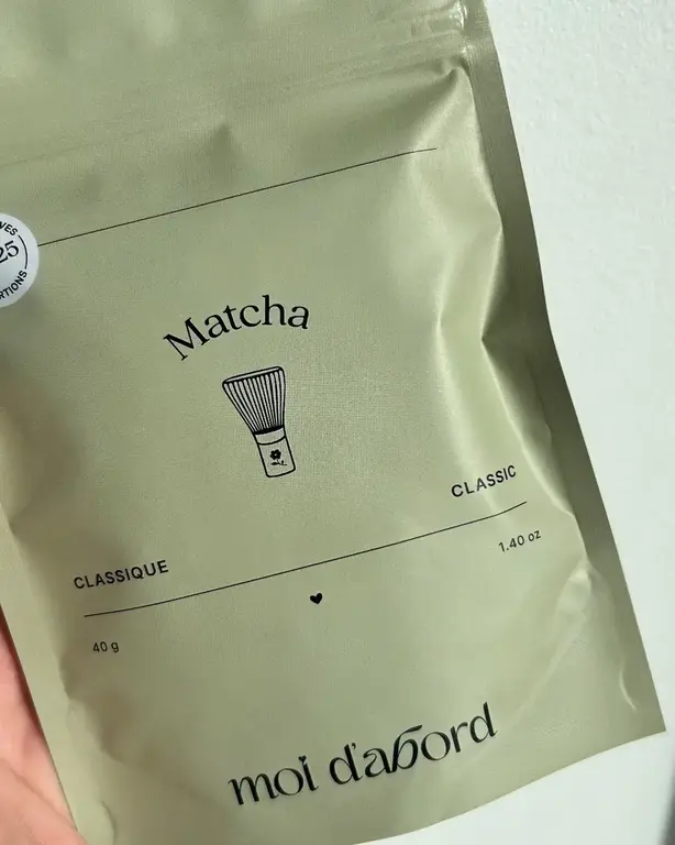MOI D'ABORD THÉ MATCHA - CLASSIQUE