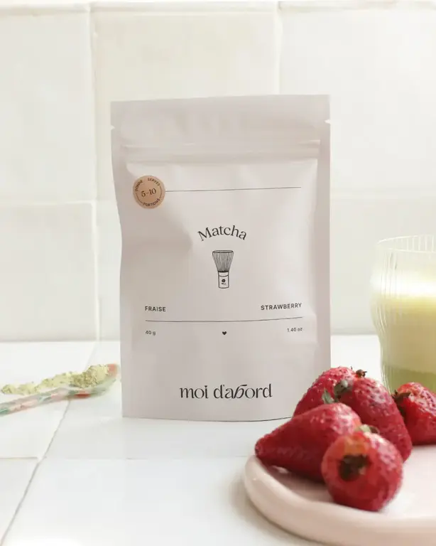 MOI D'ABORD THÉ MATCHA - FRAISE