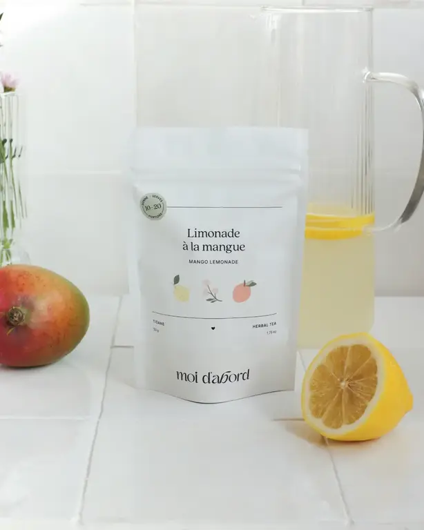 MOI D'ABORD TISANE - LIMONADE À LA MANGUE
