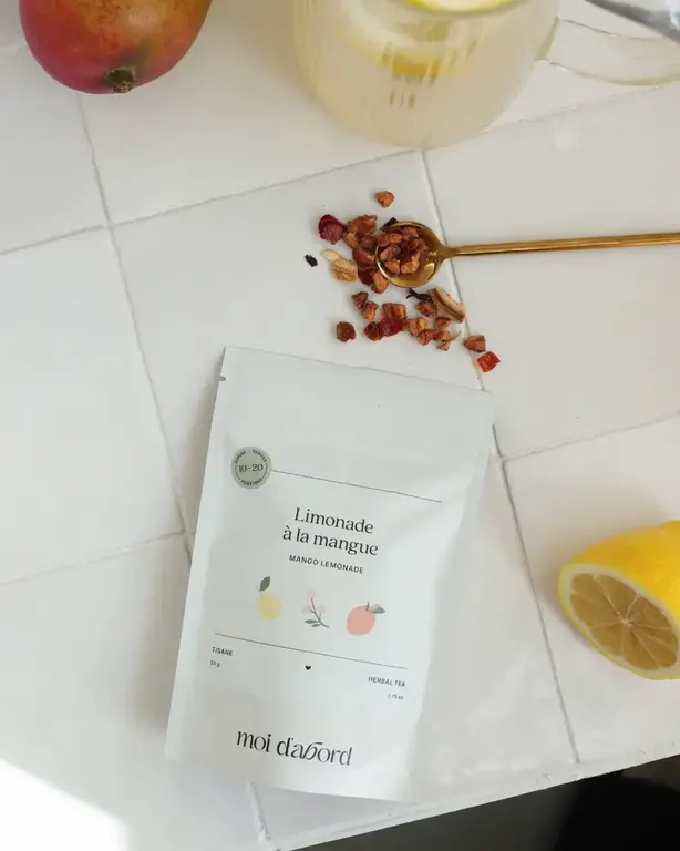 MOI D'ABORD TISANE - LIMONADE À LA MANGUE