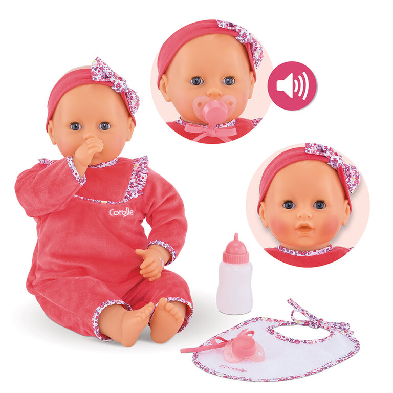 COROLLE MON GRAND POUPON - LILA CHÉRIE INTERACTIVE 42 CM