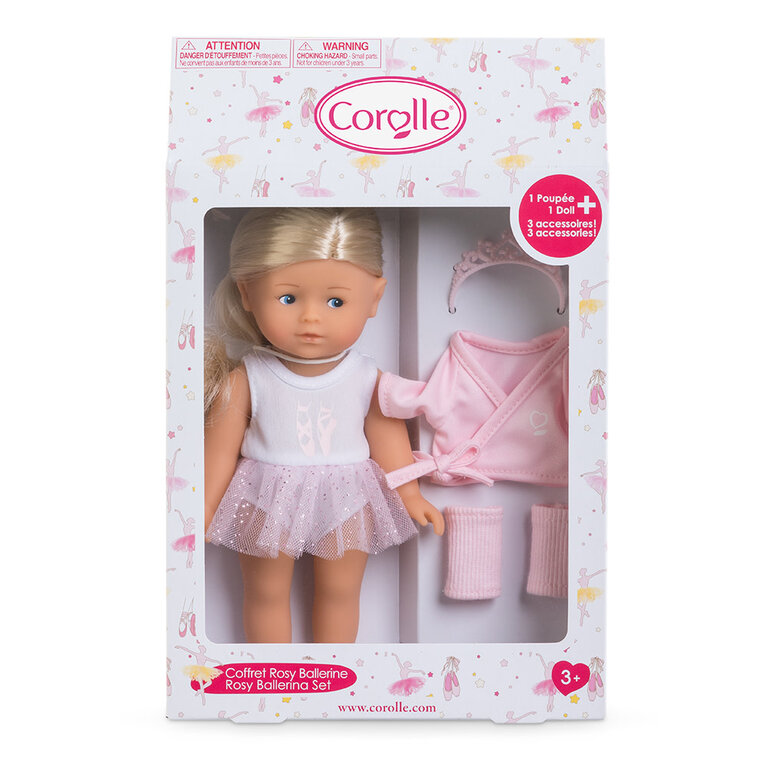 COROLLE MINI COROLLINE - COFFRET ROSY BALLERINE 20 CM
