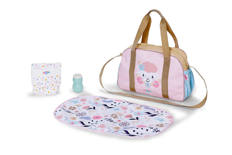 BABY BORN SAC À LANGER FLEURI