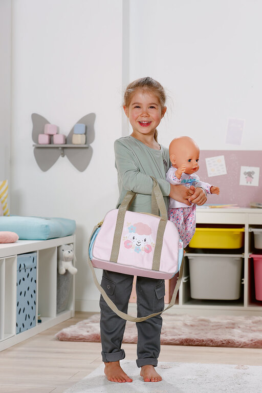 BABY BORN SAC À LANGER FLEURI