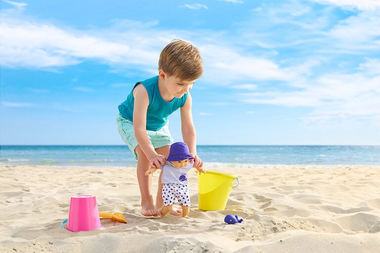 COROLLE MON PREMIER POUPON - BÉBÉ BAIN - MARIN 30 CM