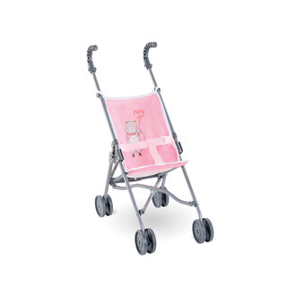 COROLLE ACCESSOIRE POUR POUPÉE - POUSSETTE ROSE