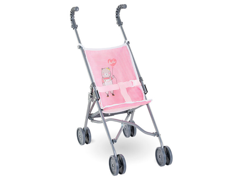 COROLLE ACCESSOIRE POUR POUPÉE - POUSSETTE ROSE