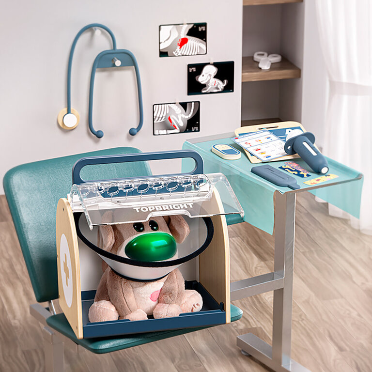 TOP BRIGHT COFFRET VÉTÉRINAIRE CHIEN - SONS ET LUMIÈRES