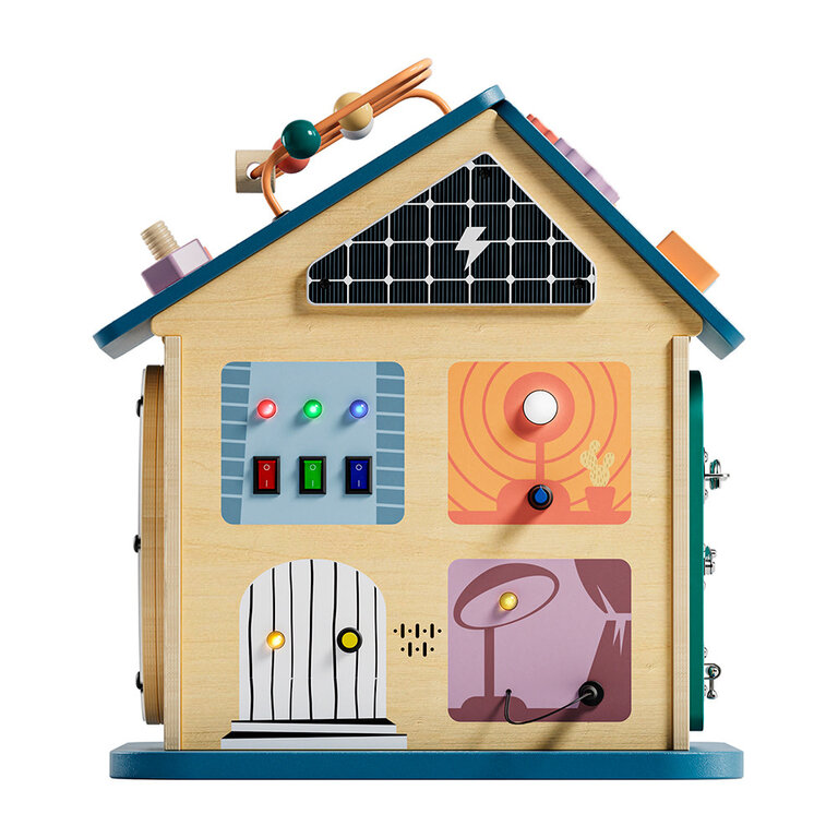 TOP BRIGHT MAISON D'ACTIVITÉ EN BOIS 12-EN-1