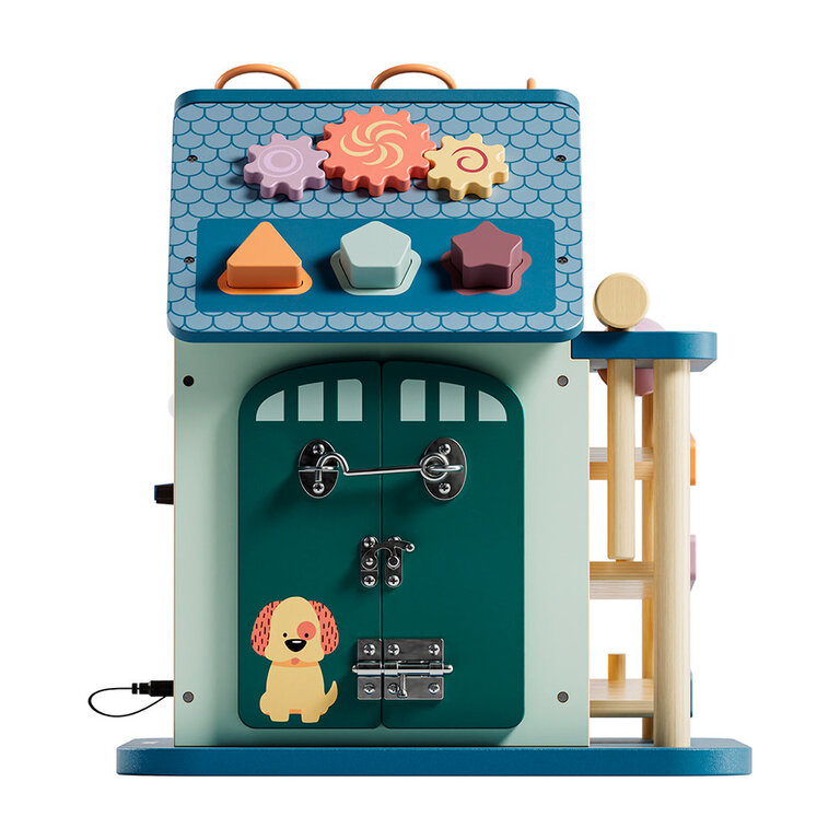 TOP BRIGHT MAISON D'ACTIVITÉ EN BOIS 12-EN-1