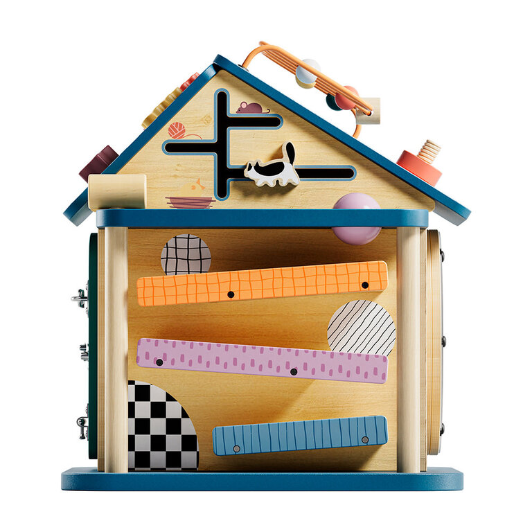 TOP BRIGHT MAISON D'ACTIVITÉ EN BOIS 12-EN-1