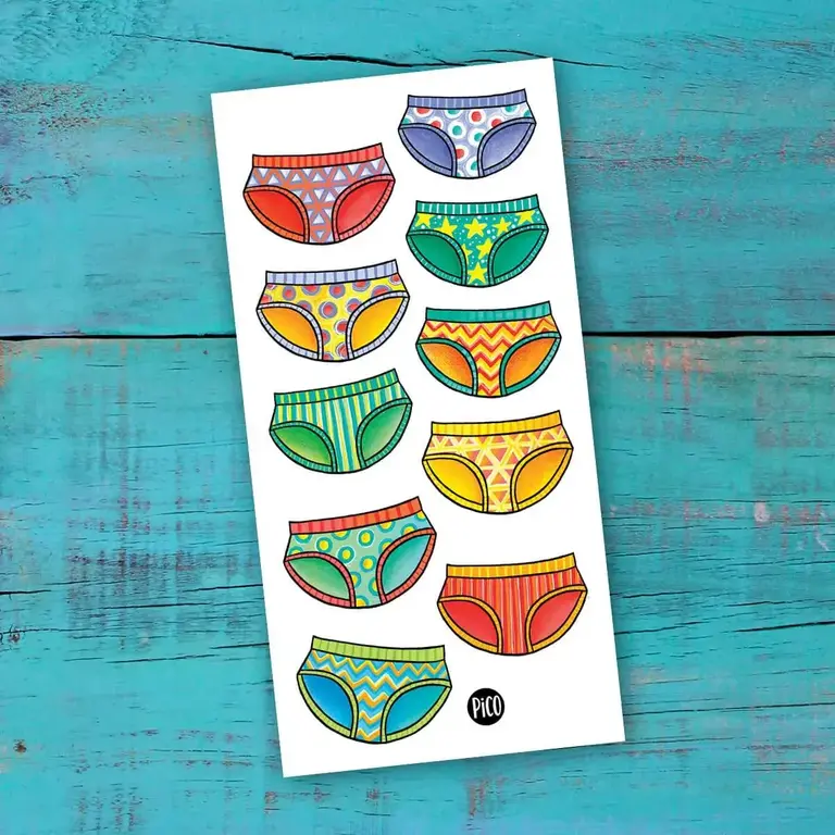 PICO TATOO TATOUAGES TEMPORAIRES -  PROPRETÉ LES BOBETTES