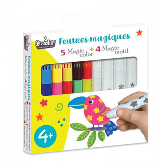 CREALIGN ENSEMBLE DE 9 MARQUEURS MAGIQUES
