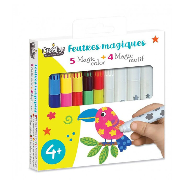 CREALIGN SET OF 9 MAGIC MARKERS
