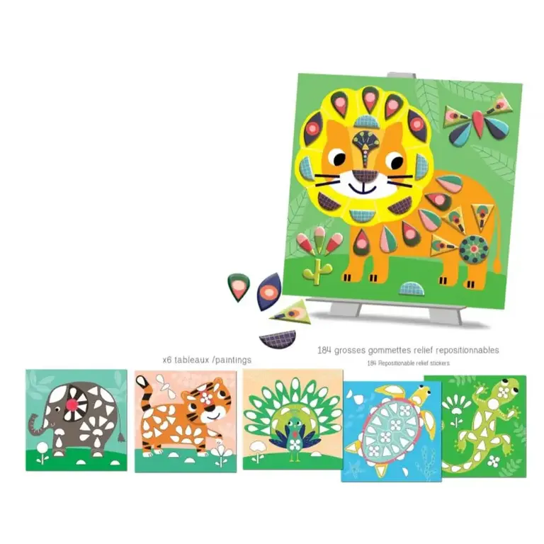 CREALIGN GOMMETTES DÉCO - DANS MA SAVANE