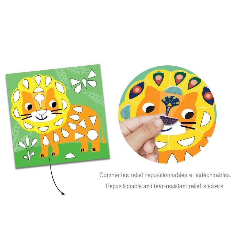 CREALIGN GOMMETTES DÉCO - DANS MA SAVANE