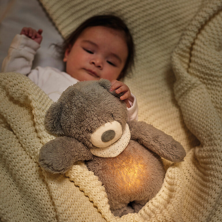 NATTOU VEILLEUSE PELUCHE SLEEPY - OURS