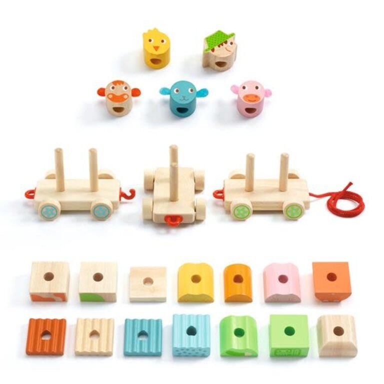 DJECO TRAIN CRÉAFERME