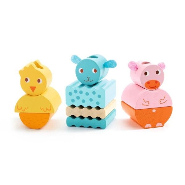 DJECO TRAIN CRÉAFERME