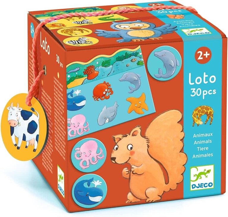DJECO LOTO DES ANIMAUX