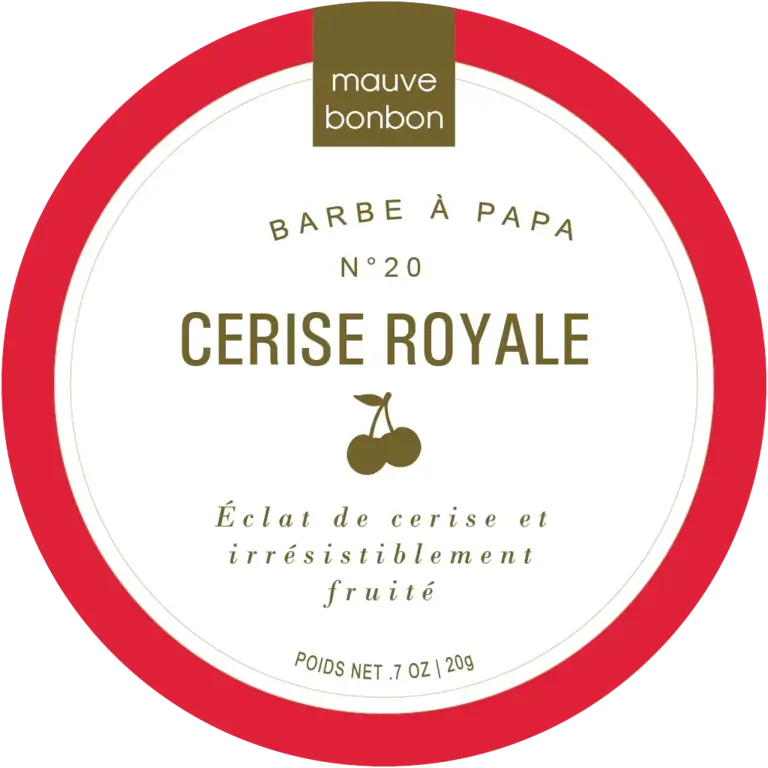 MAUVE BONBON BARBE À PAPA - CERISE ROYALE