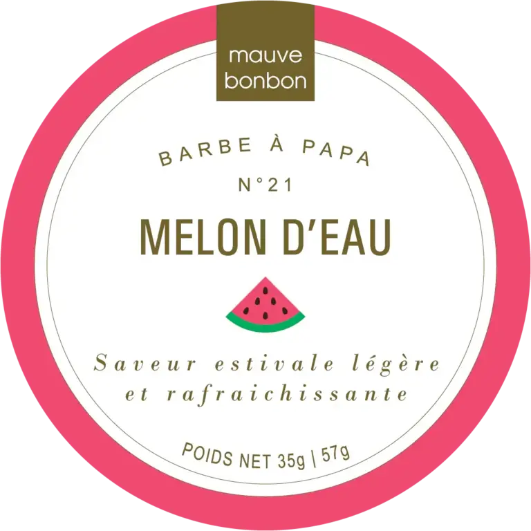 MAUVE BONBON BARBE À PAPA - MELON D'EAU