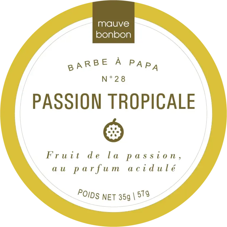 MAUVE BONBON BARBE À PAPA - PASSION TROPICALE