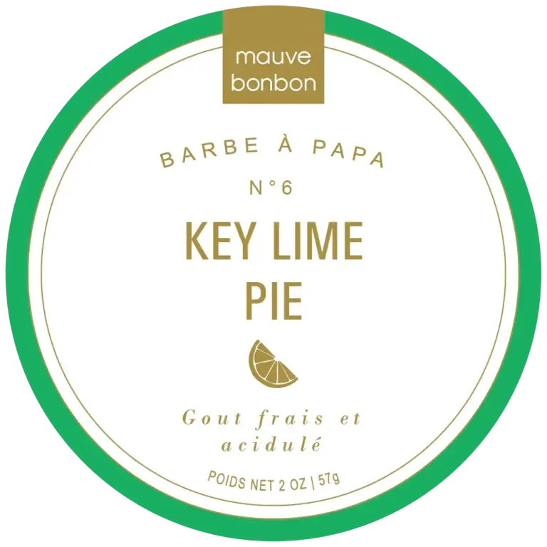 MAUVE BONBON BARBE À PAPA - KEY LIME PIE
