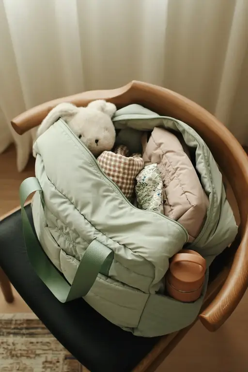 MINIKA SAC À COUCHES - SAUGE