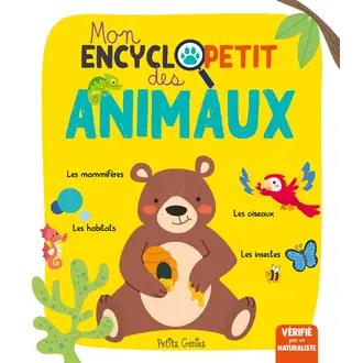 PETITS GÉNIES LIVRE - MON ENCYCLOPETIT DES ANIMAUX