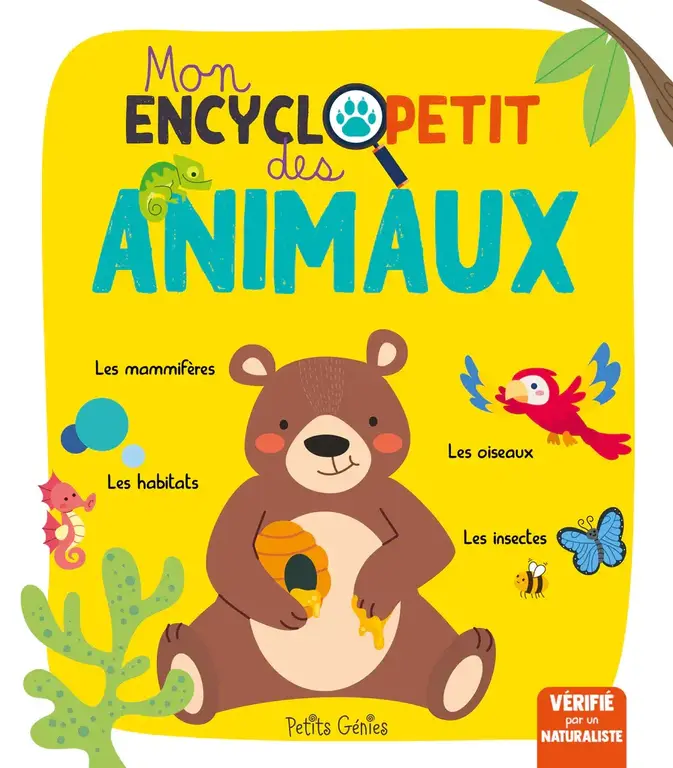 PETITS GÉNIES LIVRE - MON ENCYCLOPETIT DES ANIMAUX