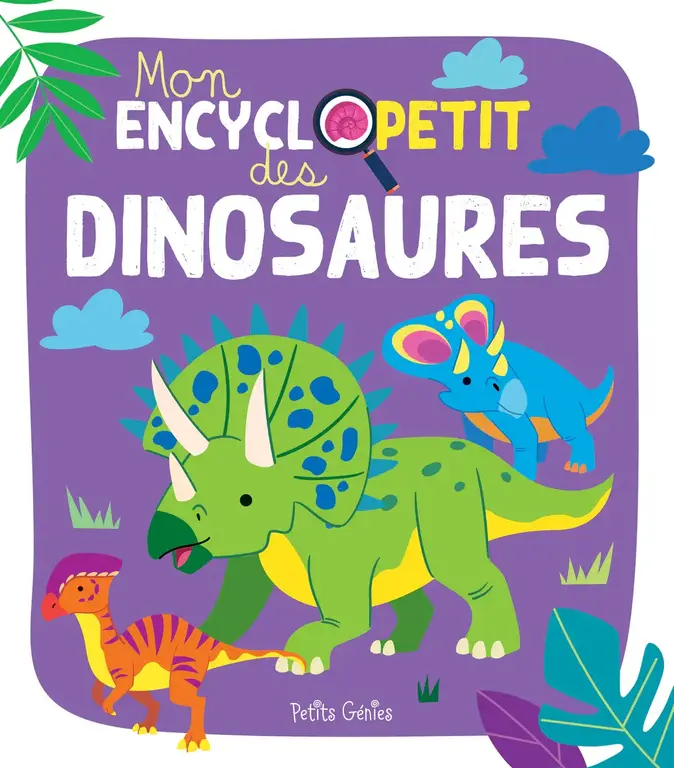 PETITS GÉNIES LIVRE - MON ENCYCLOPETIT DES DINOSAURES