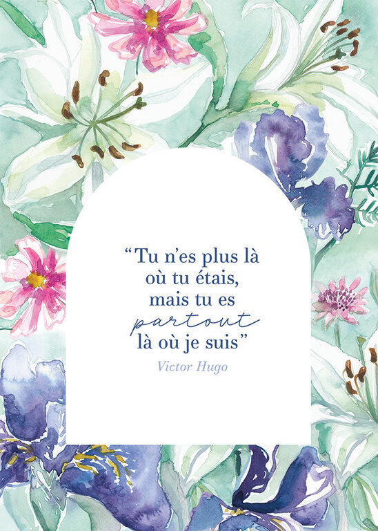 STÉPHANIE RENIÈRE CARTE DE SOUHAITS - JACINTE 05