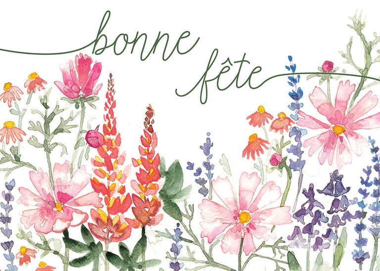 STÉPHANIE RENIÈRE STÉPHANIE RENIÈRE - CARTE DE SOUHAITS - LAURA 06