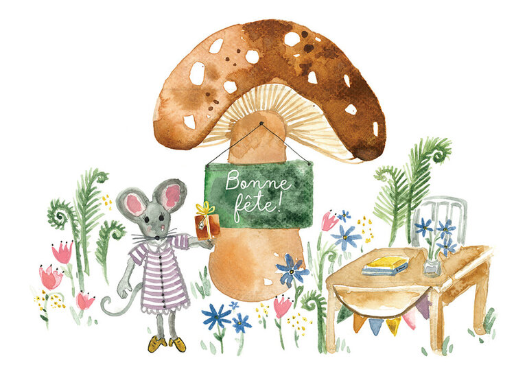 STÉPHANIE RENIÈRE CARTE DE SOUHAITS - MADAME JOJO 03